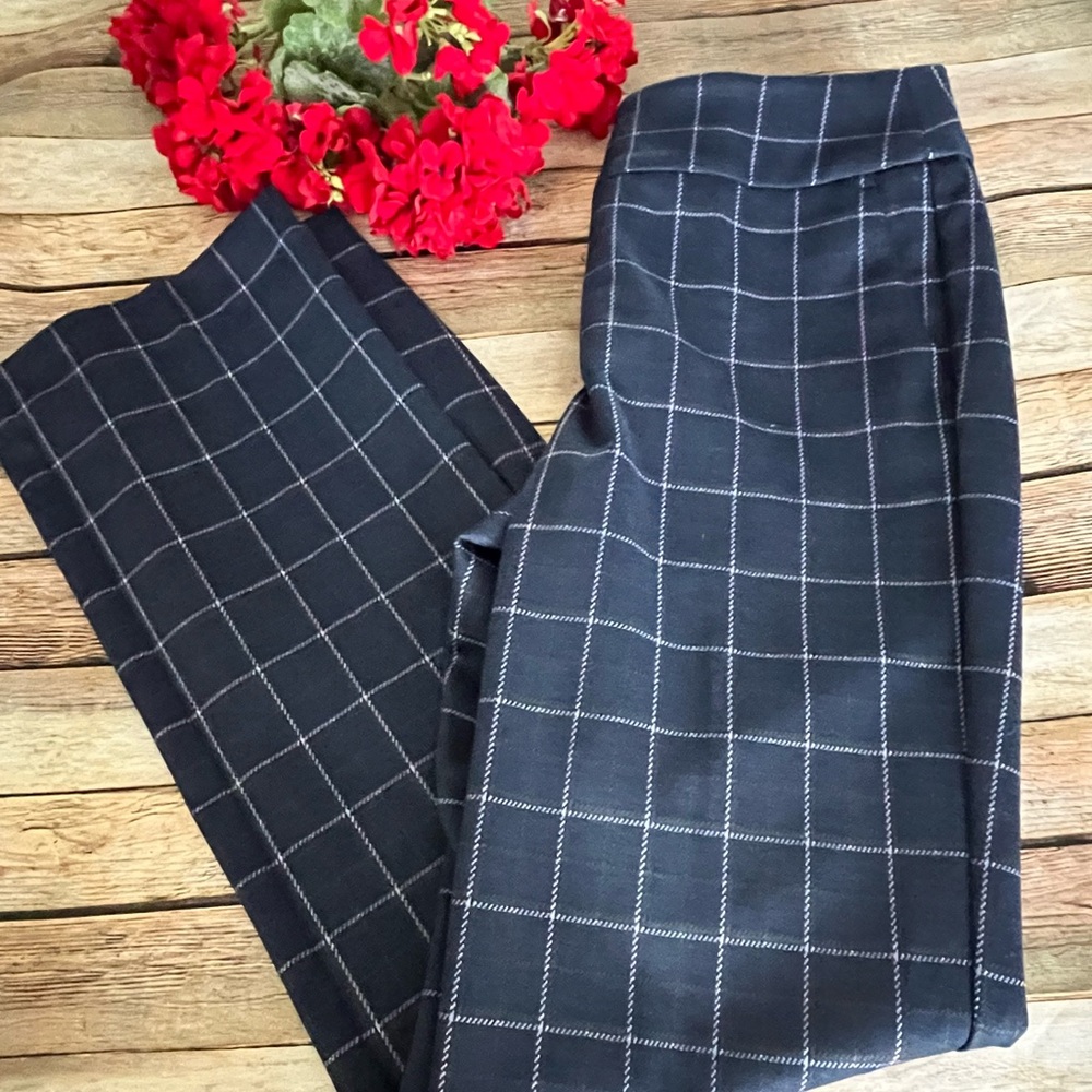 NWT Ann Taylor Factory The Trouse Mid Rise Full Length Pants Size 4